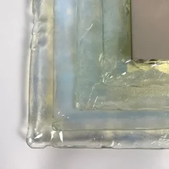 New Pamono Italian Modern Glass and Metal Wall Lamps attributed to Carlo Nason, 1970s, Set of 2