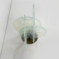 New Pamono Italian Modern Murano Glass Table Lamp for Mazzega, 1970s
