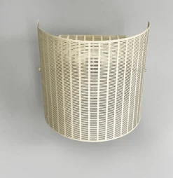 Online Pamono Italian Modern Shogun Wall Lamp in White Metal by Mario Botta for Artemide, 1980s