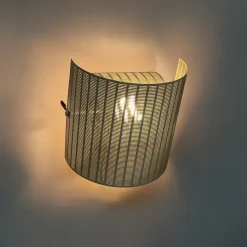 Online Pamono Italian Modern Shogun Wall Lamp in White Metal by Mario Botta for Artemide, 1980s