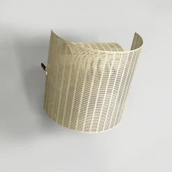 Online Pamono Italian Modern Shogun Wall Lamp in White Metal by Mario Botta for Artemide, 1980s