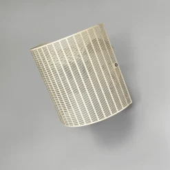 Online Pamono Italian Modern Shogun Wall Lamp in White Metal by Mario Botta for Artemide, 1980s