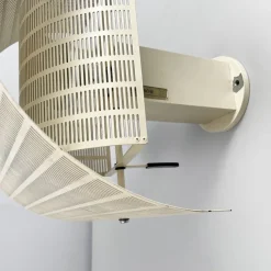 Online Pamono Italian Modern Shogun Wall Lamp in White Metal by Mario Botta for Artemide, 1980s