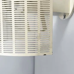 Online Pamono Italian Modern Shogun Wall Lamp in White Metal by Mario Botta for Artemide, 1980s