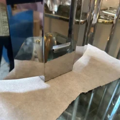 Online Pamono Italian Modern Steel Ambient Light Wall Sconces, 1980s, Set of 2