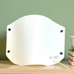 New Pamono Italian Modern Vela Table Lamp in White Acrylic by Samuel Parker, 1980s