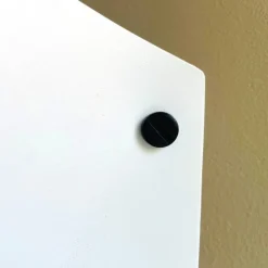 New Pamono Italian Modern Vela Table Lamp in White Acrylic by Samuel Parker, 1980s