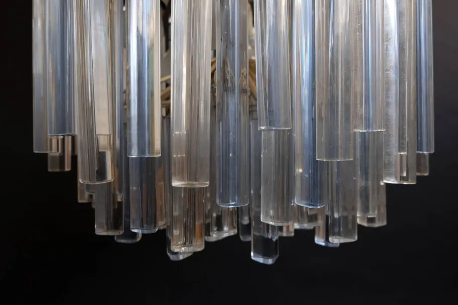 Best Pamono Italian Murano Chandelier from Venini, 1960s