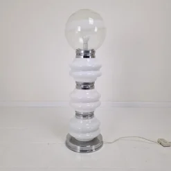 Clearance Pamono Italian Murano Floor Lamp in 3 Colors Light attributed to Carlo Nason for Mazzega, 1970s