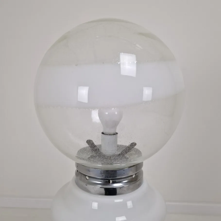 Clearance Pamono Italian Murano Floor Lamp in 3 Colors Light attributed to Carlo Nason for Mazzega, 1970s