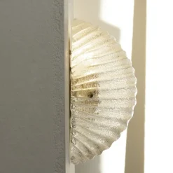 Sale Pamono Italian Murano Glass and Brass Wall Lights, 1990s, Set of 2