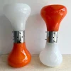 Best Pamono Italian Murano Glass and Metal Chrome Birillo Lamps by Carlo Nason for Mazzega, 1970s, Set of 2