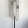 Best Pamono Italian Murano Glass, Metal & Chrome Floor Lamp from Mazzega, 1970s