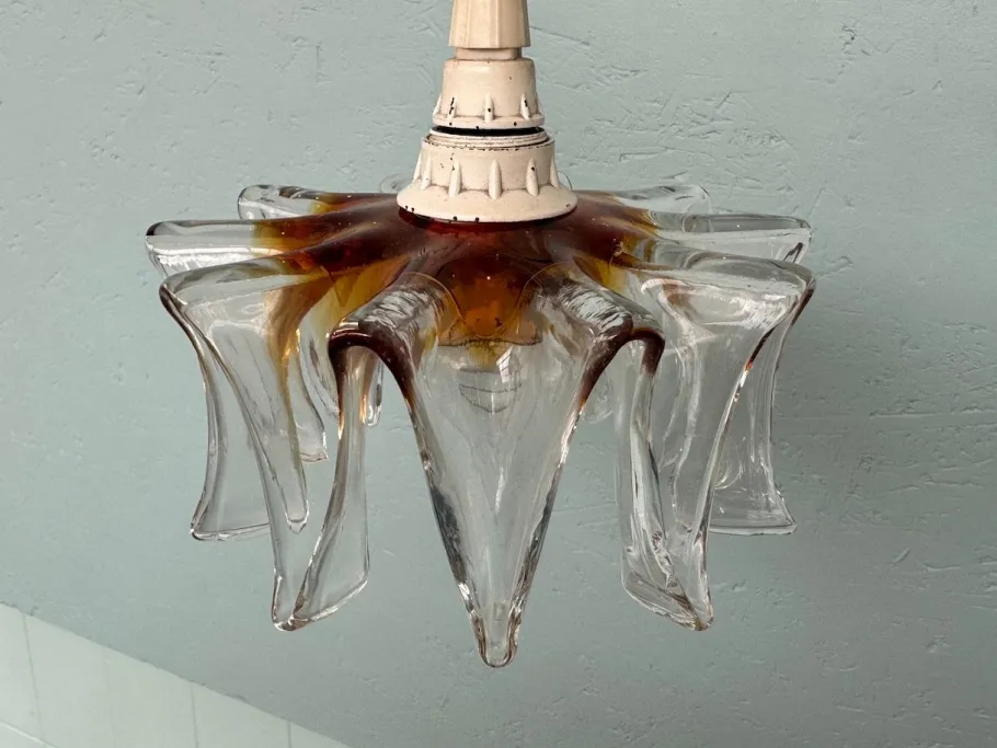 Online Pamono Italian Murano Glass Pendant Lamp, 1960s