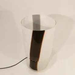 Discount Pamono Italian Murano Glass Table Lamp from Leucos, 1970s