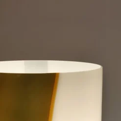 Discount Pamono Italian Murano Glass Table Lamp from Leucos, 1970s