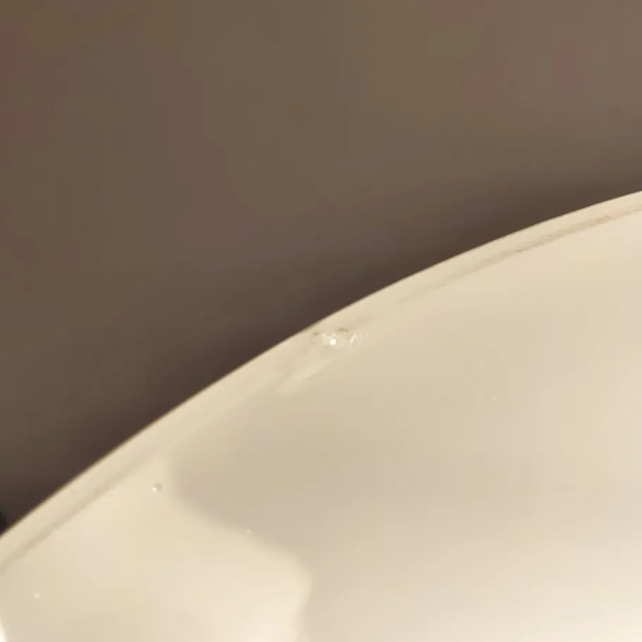 Discount Pamono Italian Murano Glass Table Lamp from Leucos, 1970s