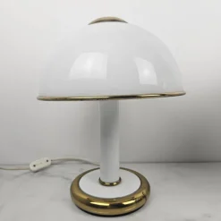 Clearance Pamono Italian Murano Glass Table Lights from F. Fabbian, 1970s, Set of 2