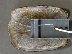 Discount Pamono Italian Murano Glass Wall Lamp from Mazzega, 1970s