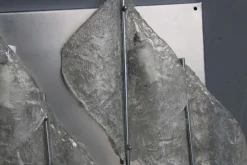 Clearance Pamono Italian Murano Glass Wall Lamp from Mazzega, 1970s