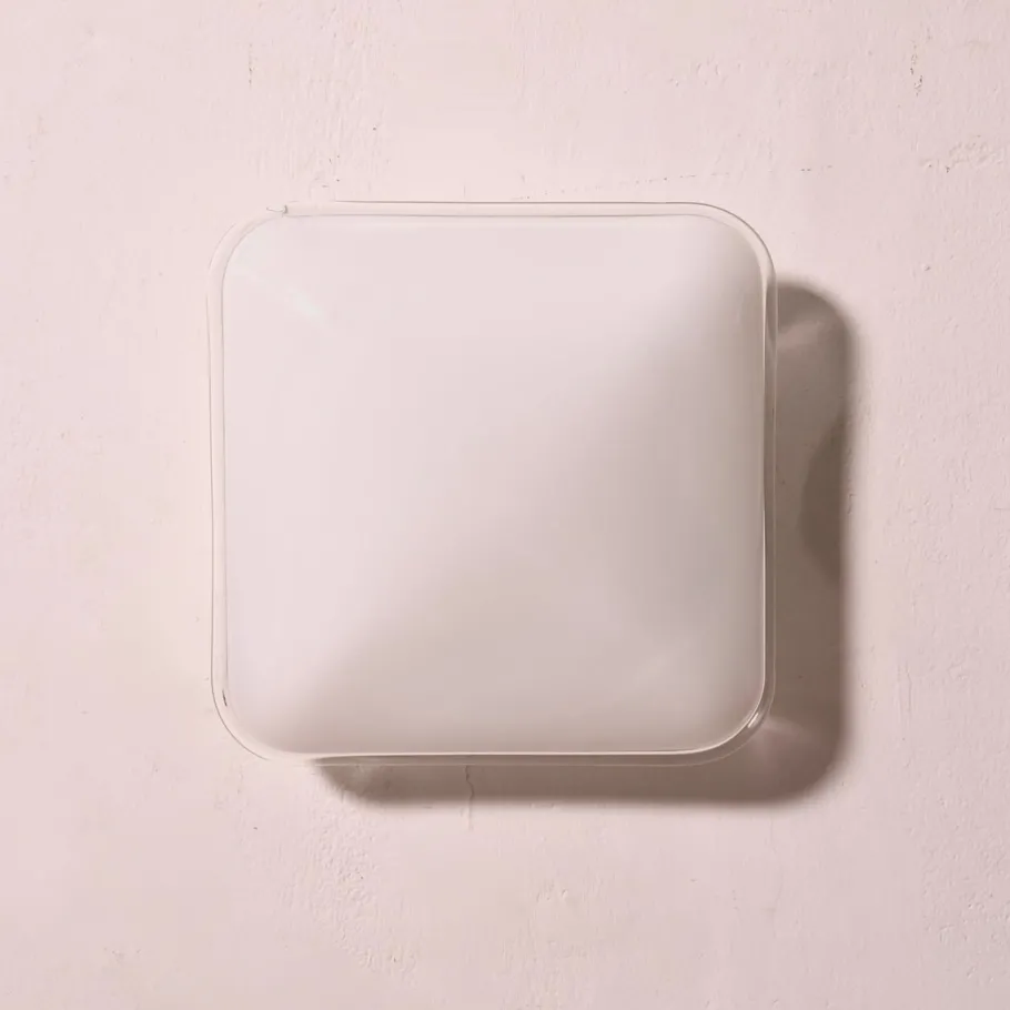 Clearance Pamono Italian Murano Glass Wall Light from Leucos, 1980s