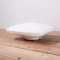 Clearance Pamono Italian Murano Glass Wall Light from Leucos, 1980s