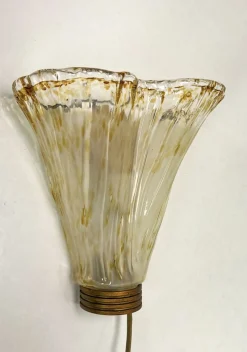 Hot Pamono Italian Murano Wall Lamp from Sil Lux Milano