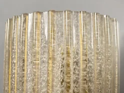 Sale Pamono Italian Murano Wall Lamps from Barovier & Toso, 1970s, Set of 2