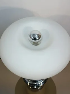 New Pamono Italian Mushroom Lamp in Murano, 1970s