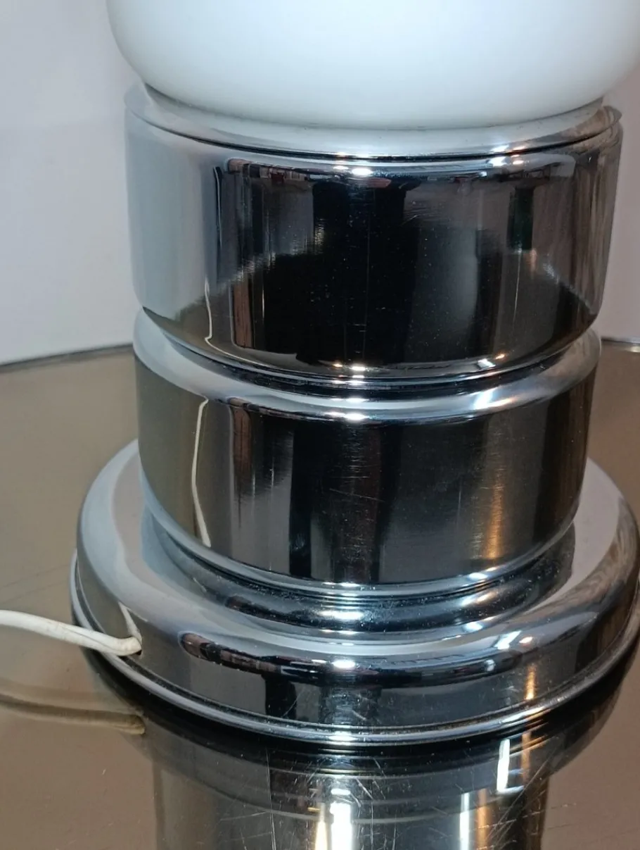 New Pamono Italian Mushroom Lamp in Murano, 1970s