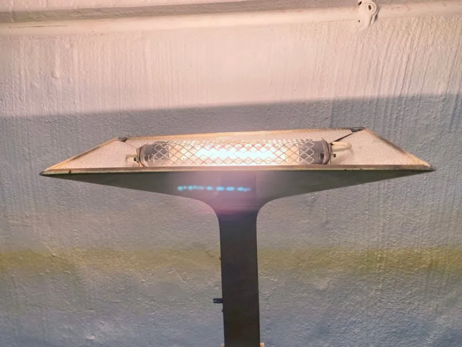 Clearance Pamono Italian New Society Floor Lamp in Brass, 1980s