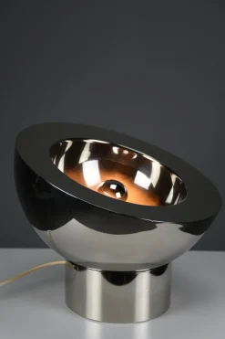 Online Pamono Italian Nickel-Plated Brass Adjustable Table Lamp, 1970s