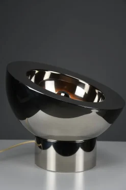 Online Pamono Italian Nickel-Plated Brass Adjustable Table Lamp, 1970s