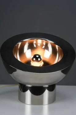 Online Pamono Italian Nickel-Plated Brass Adjustable Table Lamp, 1970s