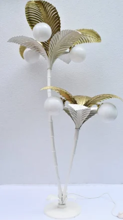 Sale Pamono Italian Palm Floor Lamp by Sergio Terzani, 1970s