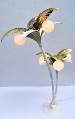 Sale Pamono Italian Palm Floor Lamp by Sergio Terzani, 1970s