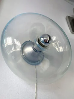 New Pamono Italian Panta Sconces in Murano Glass by Giusto Toso for Leucos, 1970s, Set of 2