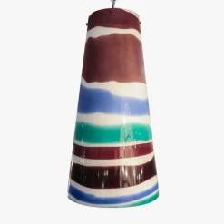 New Pamono Italian Pendant Light by Massimo Vignelli for Venini, 1960s