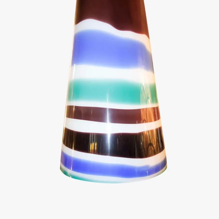 New Pamono Italian Pendant Light by Massimo Vignelli for Venini, 1960s