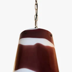 New Pamono Italian Pendant Light by Massimo Vignelli for Venini, 1960s