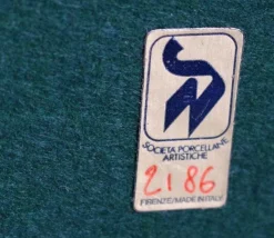 Discount Pamono Italian Porcelain Cockatoo Lamp with Shade from Artistiche Firence, 1970s