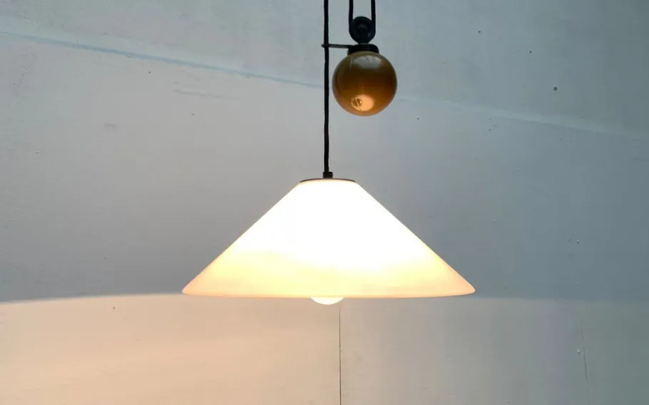 Clearance Pamono Italian Postmodern Aggregato Pendant Lamp by Enzo Mari & Giancarlo Fassina for Artemide, 1970s