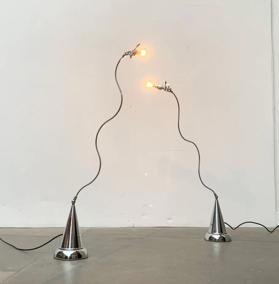 Online Pamono Italian Postmodern Floor Lamp by Andrea Bastianello for Disegnoluce, 1980s