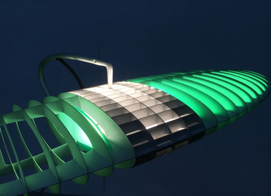 Best Pamono Italian Postmodern Titania Terra Floor Lamp by Alberto Meda and Paolo Rizzatto for Luceplan