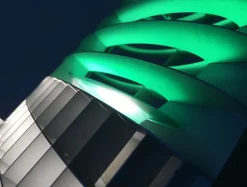 Best Pamono Italian Postmodern Titania Terra Floor Lamp by Alberto Meda and Paolo Rizzatto for Luceplan