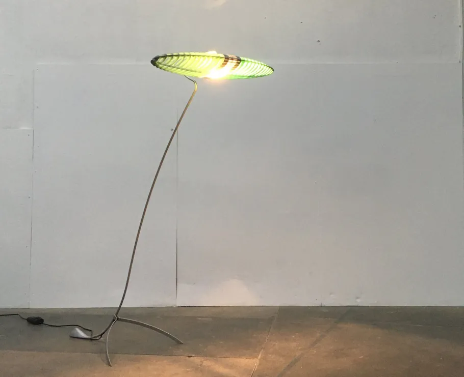 Best Pamono Italian Postmodern Titania Terra Floor Lamp by Alberto Meda and Paolo Rizzatto for Luceplan