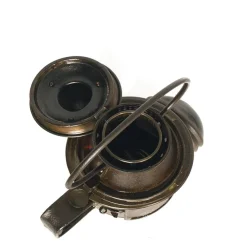 Discount Pamono Italian Railway Manual Oil Lamp, 1920s