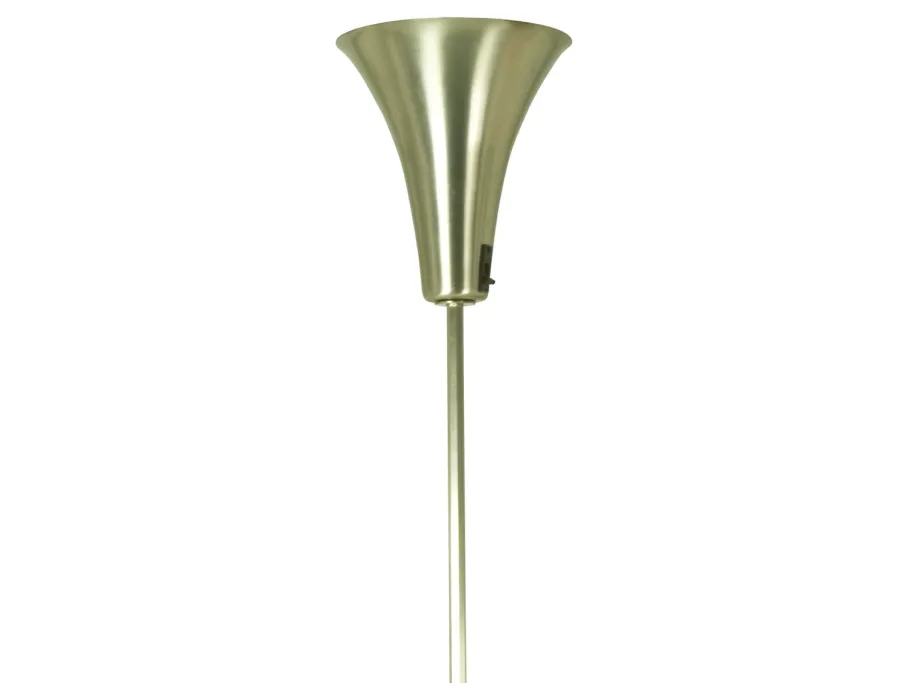Best Pamono Italian Rationalist Nickel-Plated Metal and Aluminum Luminator Floor Lamp, 1940s