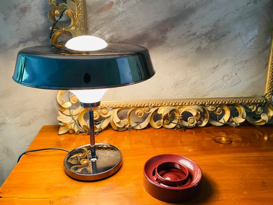 Pamono Italian Ro Table Lamp by BBPR for Artemide, 1963