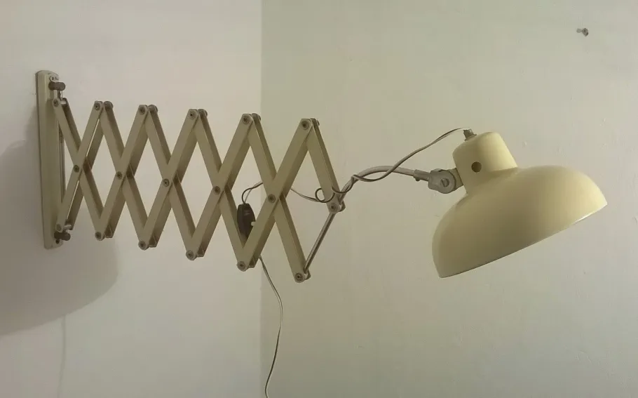 New Pamono Italian Scissor Wall Lamp, 1940s